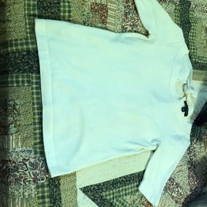 Cream Ann Taylor Tie Back Sweater